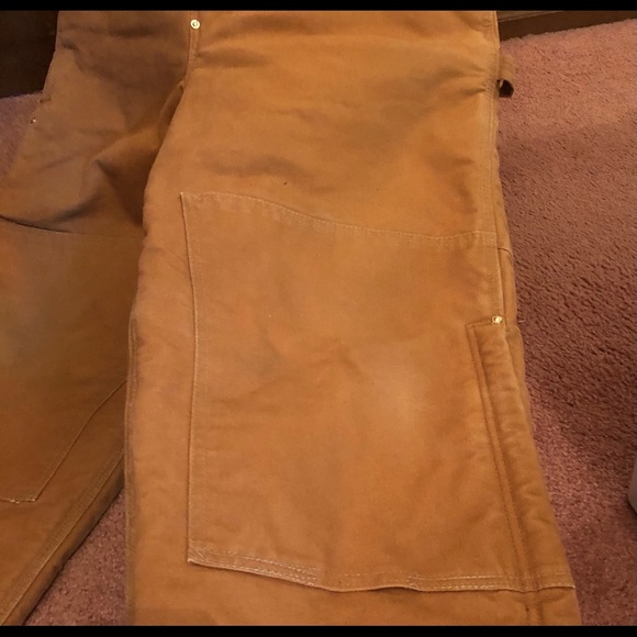 SOLD Carhartt Bibs R02 size 42x30 - Picture 7 of 8